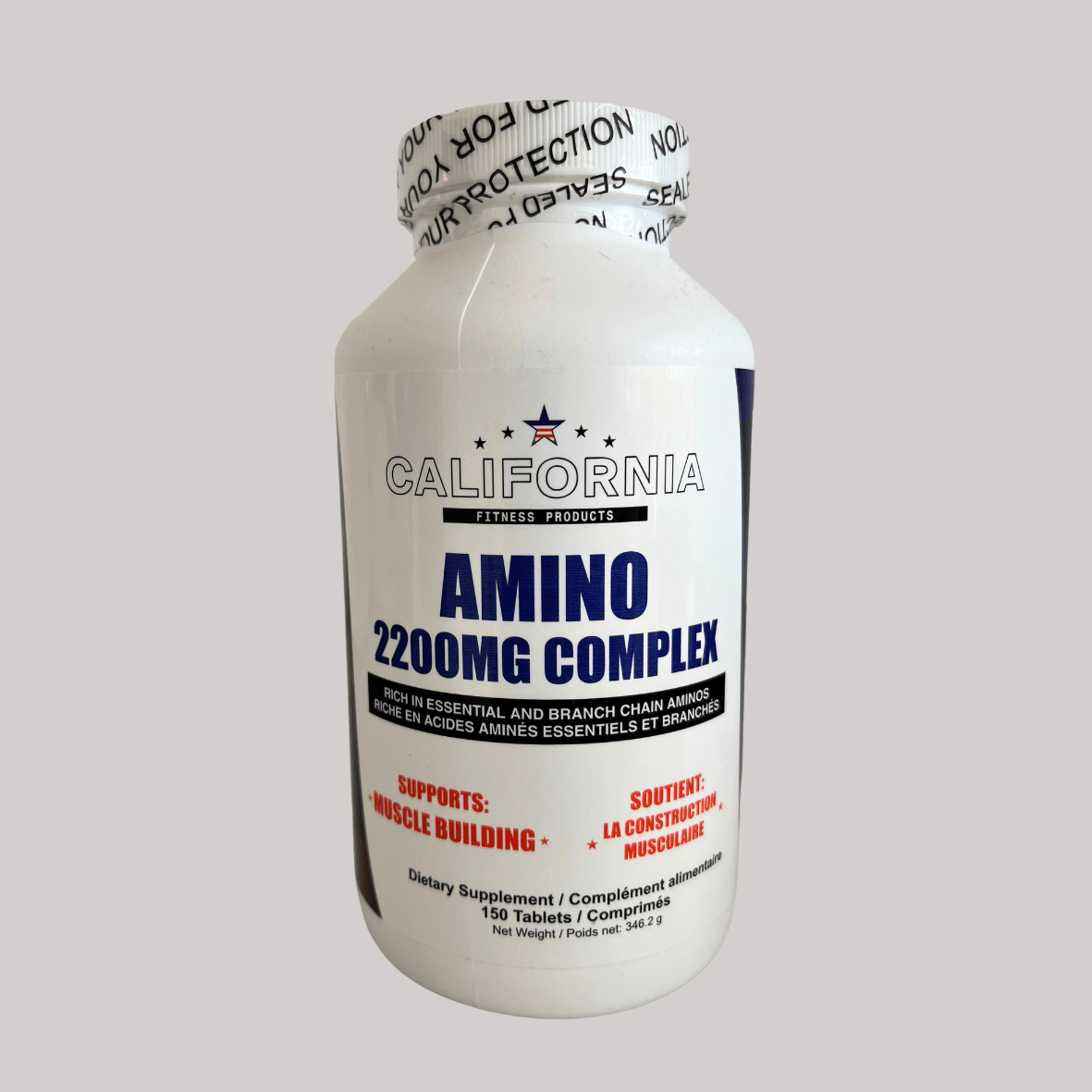 Amino 2200mg gris 10 × 10 cm
