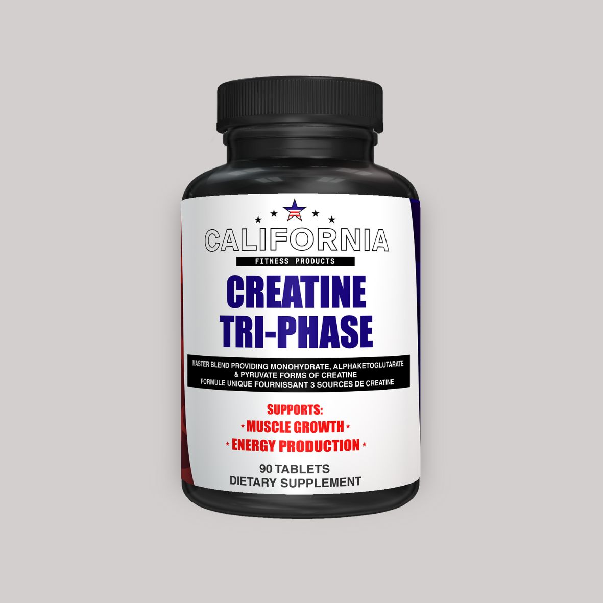Creatine Tri Phase gray 10 × 10 cm