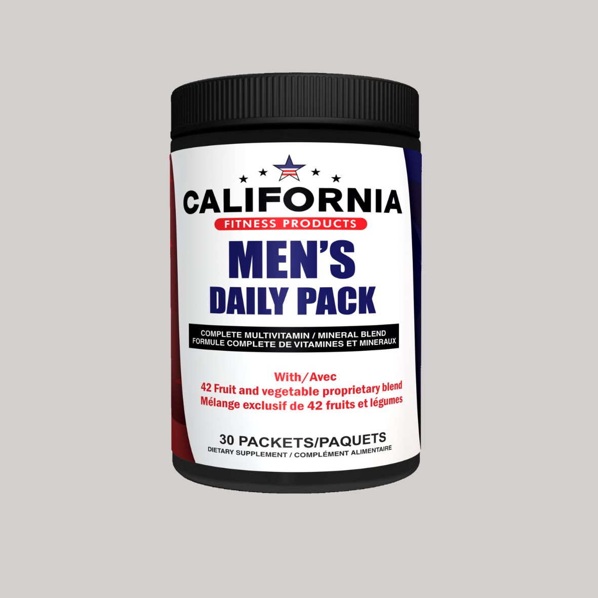 Mens Daily gris 10 × 10 cm