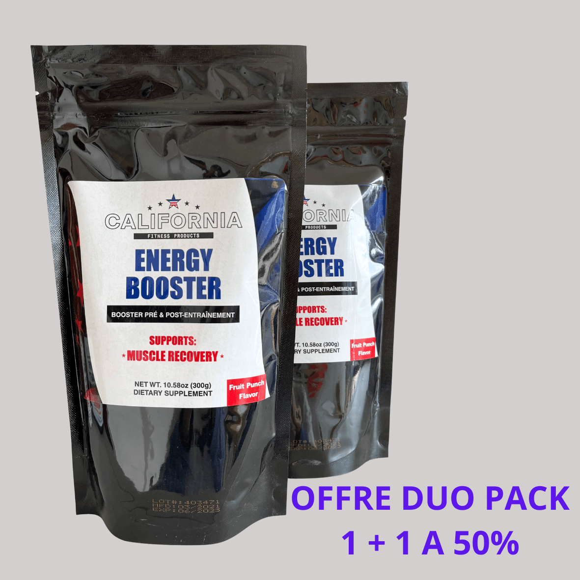 Energy Booster Duo gris 10 × 10 cm 1