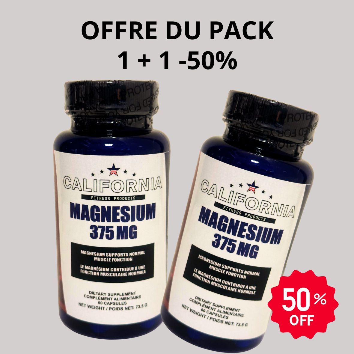 Magnesium 375 mg duo pack 10 × 10 cm 1