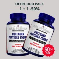 COLLAGEN PEPTIDES duo pack gris 10 × 10 cm