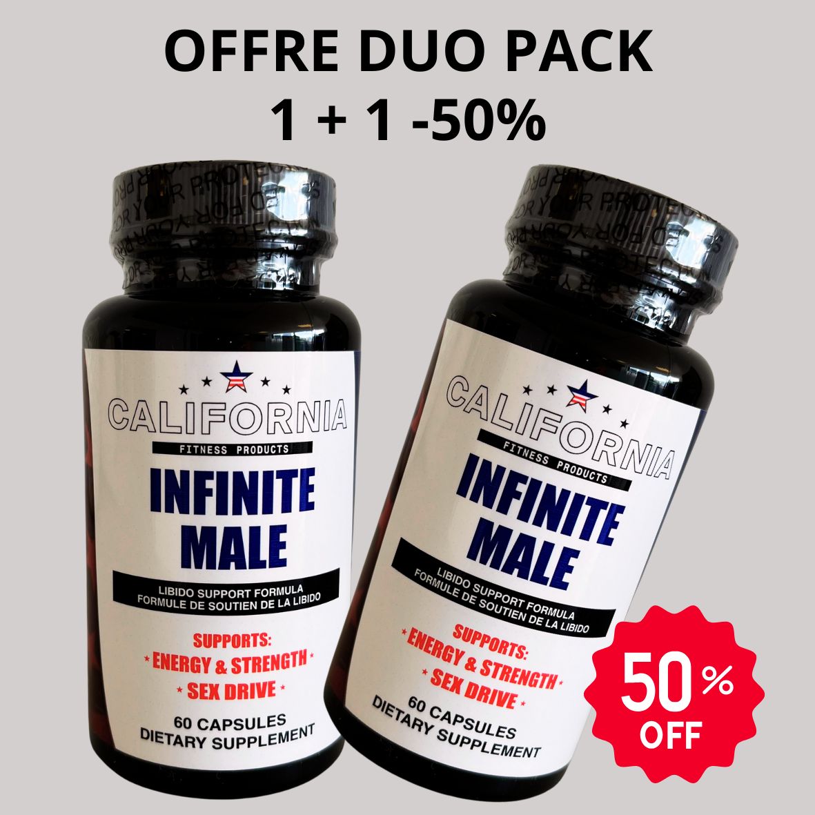 Infinite Male duo 10 × 10 cm 1